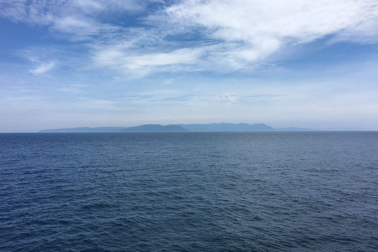 ダイヤモンドプリンセスから見た風景